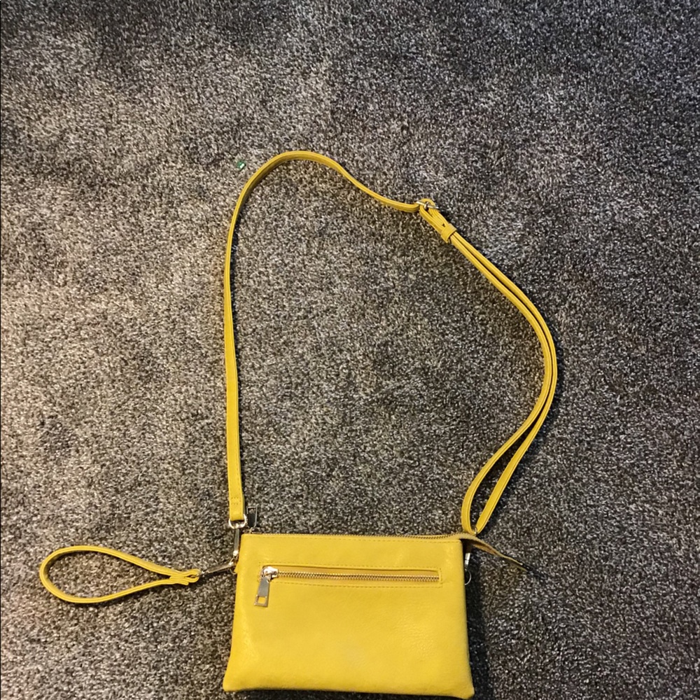 Yellow Small Crossbody Purse